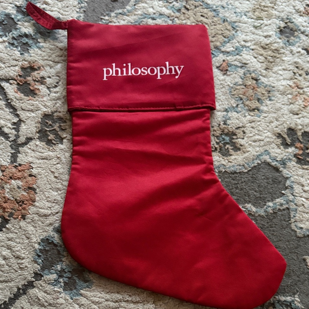 Philosophy Festive Red Stocking